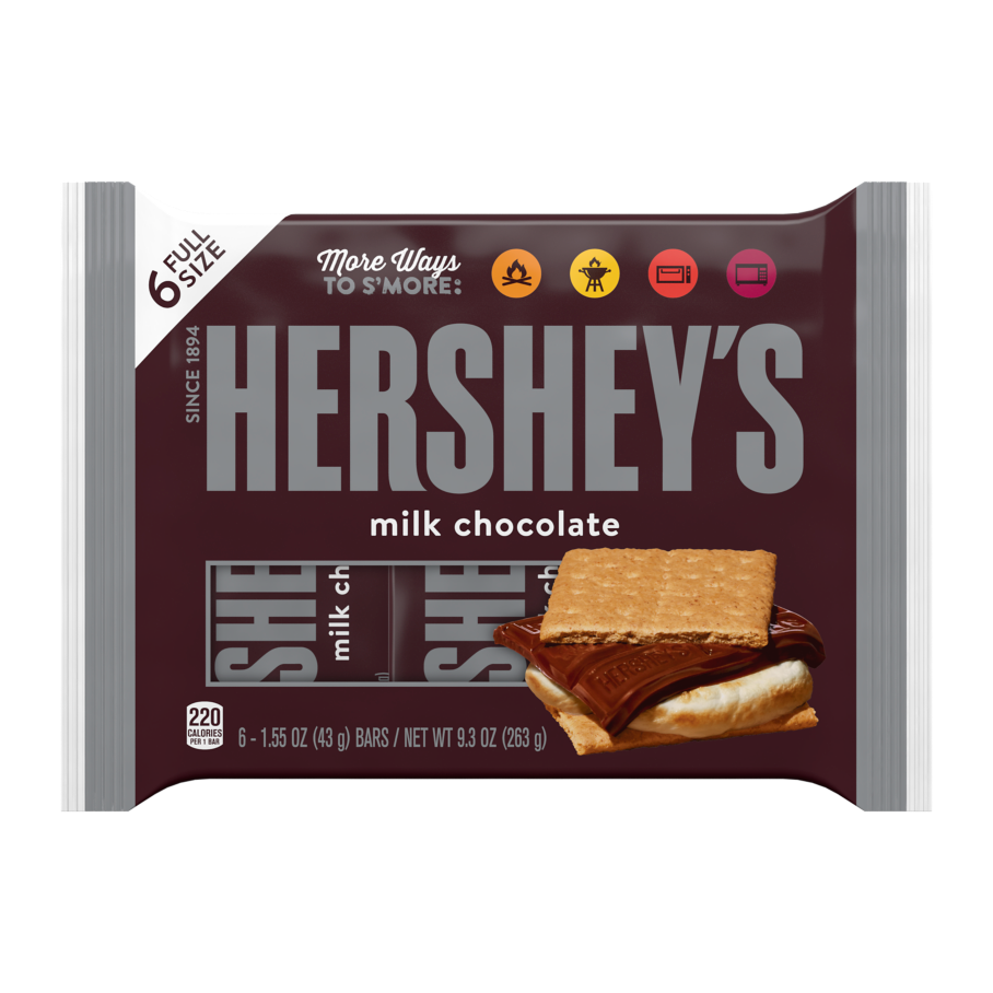 HERSHEY'S Milk Chocolate Candy Bars