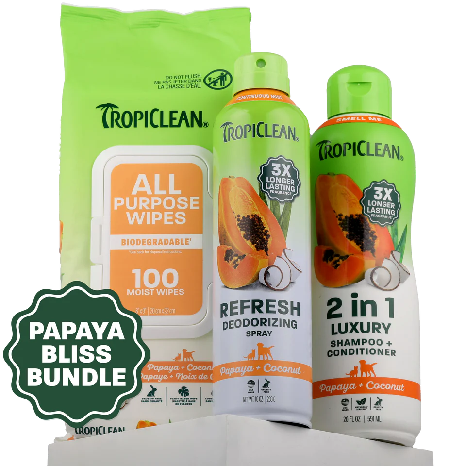 TropiClean Papaya Bliss Bundle